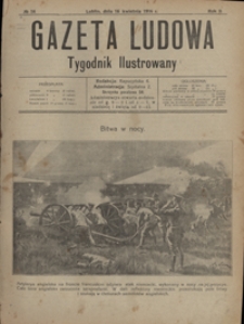 Gazeta Ludowa : tygodnik ilustrowany 1916-04-16, R. 2, nr 16