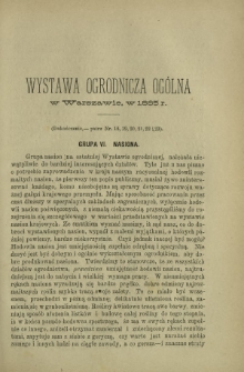 Ogrodnik Polski : dwutygodnik poświęcony wszystkim gałęziom ogrodnictwa T. 7, Nr 24 (1885)