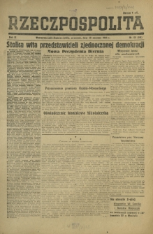 Rzeczpospolita. R. 2, nr 171=311 (28 czerwca 1945)