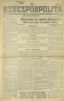 Rzeczpospolita : organ Polskiego Komitetu Wyzwolenia Narodowego. R. 2, nr 23=167 (24 stycznia 1945)
