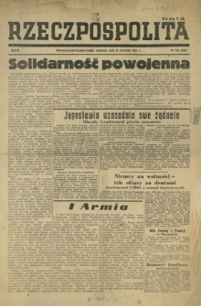 Rzeczpospolita. R. 2, nr 251=391 (16 września 1945)