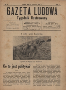 Gazeta Ludowa : tygodnik ilustrowany 1916-06-11, R. 2, nr 24