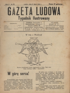 Gazeta Ludowa : tygodnik ilustrowany 1916-07-09, R. 2, nr 28