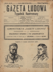 Gazeta Ludowa : tygodnik ilustrowany 1916-07-16, R. 2, nr 29