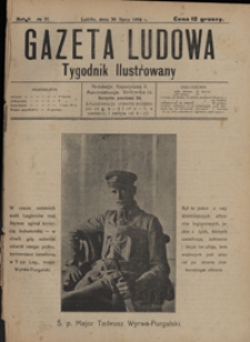 Gazeta Ludowa : tygodnik ilustrowany 1916-07-30, R. 2, nr 31