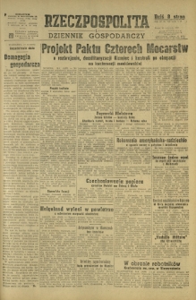 Rzeczpospolita i Dziennik Gospodarczy. R. 4, nr 102 (16 kwietnia 1947)
