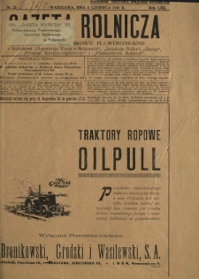 Gazeta Rolnicza : pismo tygodniowe ilustrowane. R. 70, nr 23 (6 czerwca 1930)