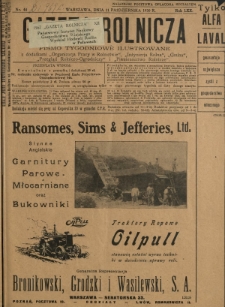 Gazeta Rolnicza : pismo tygodniowe ilustrowane. R. 70, nr 44 (31 października 1930)