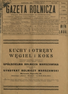 Gazeta Rolnicza : pismo tygodniowe ilustrowane. R. 71, nr 6 (6 lutego 1931)
