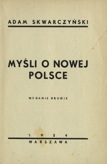 Myśli o Nowej Polsce