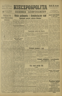 Rzeczpospolita i Dziennik Gospodarczy. R. 4, nr 81 (23 marca 1947)