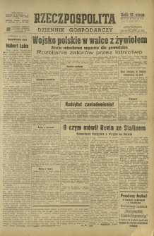 Rzeczpospolita i Dziennik Gospodarczy. R. 4, nr 84 (26 marca 1947)