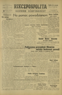 Rzeczpospolita i Dziennik Gospodarczy. R. 4, nr 92 (3 kwietnia 1947)