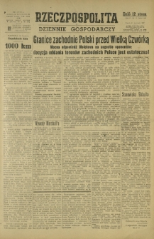 Rzeczpospolita i Dziennik Gospodarczy. R. 4, nr 97 (11 kwietnia 1947)