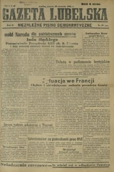 Gazeta Lubelska : niezależne pismo demokratyczne. R. 2, nr 29=338 (29 stycznia 1946)