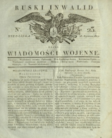 Ruski Inwalid czyli wiadomości wojenne. 1817, nr 23 (28 stycznia)