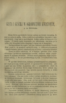Ogrodnik Polski : dwutygodnik poświęcony wszystkim gałęziom ogrodnictwa T. 8, Nr 13 (1886)