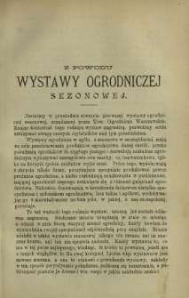 Ogrodnik Polski : dwutygodnik poświęcony wszystkim gałęziom ogrodnictwa T. 8, Nr 14 (1886)