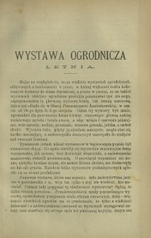 Ogrodnik Polski : dwutygodnik poświęcony wszystkim gałęziom ogrodnictwa T. 8, nr 16 (1886)
