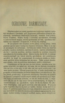 Ogrodnik Polski : dwutygodnik poświęcony wszystkim gałęziom ogrodnictwa : redagowany przez E. Jankowskiego, [et al.] T. 8, Nr 18 (1886)