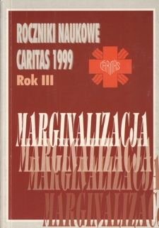 Roczniki Naukowe Caritas R. 3 (1999)