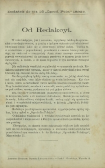 Ogrodnik Polski : dwutygodnik poświęcony wszystkim gałęziom ogrodnictwa T. 14, Nr 16 (1892). Dodatek