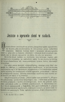 Ogrodnik Polski : dwutygodnik poświęcony wszystkim gałęziom ogrodnictwa T. 23, Nr 20 (1901)
