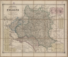 Carte générale routière, historique et statistique des etats de l'ancienne République de Pologne [...]