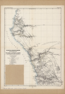 Die deutsche Afrikanische Expedition : Originalkarte von West-Afrika zwischen Muni und Koanza nach dem Standpunkte der Kenntniss zu Anfang 1875