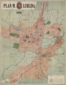 Plan m. Lublina 1919