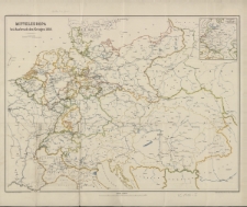 Mitteleuropa bei Ausbruch des Krieges 1859
