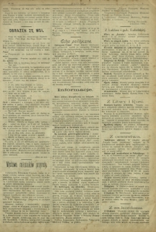 Kurjer / redaktor i wydawca Stanisław Korczak. - R. 3, nr 88 (15 kwietnia 1908)