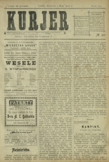 Kurjer / redaktor i wydawca Stanisław Korczak. - R. 3, nr 101 (3 maja 1908)