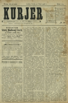 Kurjer / redaktor i wydawca Stanisław Korczak. - R. 3, nr 114 (20 maja 1908)
