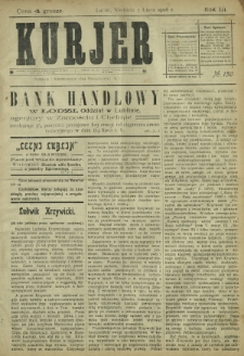 Kurjer / redaktor i wydawca Stanisław Korczak. - R. 3, nr 150 (5 lipca 1908)