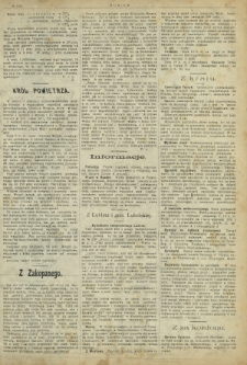 Kurjer / redaktor i wydawca Stanisław Korczak. - R. 3, nr 210 (15 września 1908)