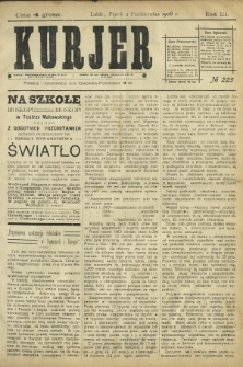Kurjer / redaktor i wydawca Stanisław Korczak. - R. 3, nr 225 (2 października 1908)
