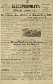 Rzeczpospolita i Dziennik Gospodarczy. R. 4, nr 272 (4 października 1947)