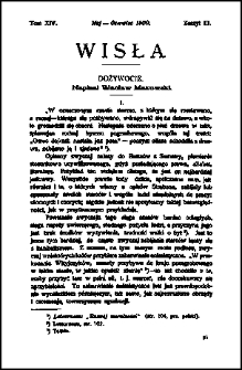 Wisła : miesięcznik gieograficzno-etnograficzny T. 14, z. 3 (maj/czerw. 1900)