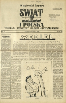 Świat i Polska : tygodnik poświęcony sprawom międzynarodowym R. 2, Nr 24 (1947)