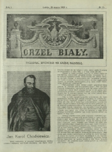 Orzeł Biały : tygodnik, wychodzi na każdą niedzielę. - R. 1, nr 13 29 marca (1925)