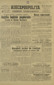 Rzeczpospolita i Dziennik Gospodarczy. R. 4, nr 346 (19 grudnia 1947)