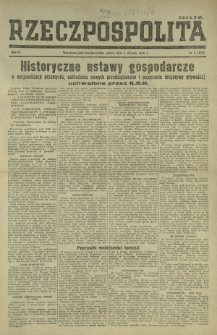 Rzeczpospolita. R. 3, nr 4=499 (4 stycznia 1946)