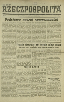 Rzeczpospolita. R. 3, nr 5=500 (5 stycznia 1946)