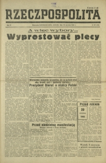 Rzeczpospolita. R. 3, nr 19=514 (20 stycznia 1946)