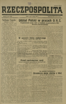 Rzeczpospolita. R. 3, nr 40=536 (9 lutego 1946)