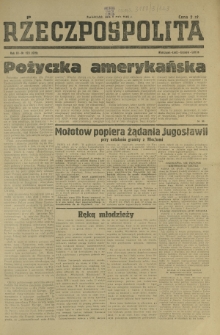 Rzeczpospolita. R. 3, nr 123=619 (6 maja 1946)