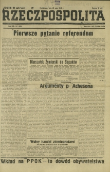 Rzeczpospolita. R. 3, nr 137=633 (20 maja 1946)