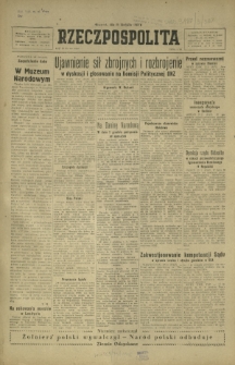 Rzeczpospolita. R. 3, nr 327=822 (28 listopada 1946)