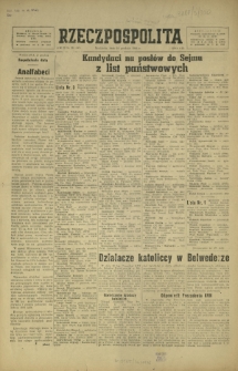 Rzeczpospolita. R. 3, nr 350=845 (22 grudnia 1946)